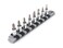 TEKTON 14 Inch Drive PhillipsSlotted Bit Socket Set with Rail 8Piece 03 18516 in SHB90104