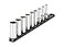 TEKTON 38 Inch Drive Deep 6Point Socket Set with Rail 9Piece 516 34 in SHD91105