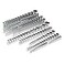 GEARWRENCH 163 Piece 38 Drive 6 Point Standard and Deep SAEMetric Master Socket Set 89073