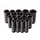ARCAN TOOLS 12 Inch Drive Deep Impact Socket Set Metric 11mm 32mm CrV 14Piece AS21214MD