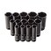 ARCAN TOOLS 12 Inch Drive Deep Impact Socket Set Metric 11mm 32mm CrV 14Piece AS21214MD