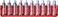 PB Swiss Tools Robertson Bit Block PB C6708 CN 100 Swiss Made 10Piece Bit Set with 10 Square C6 14 PrecisionBits Size 03