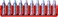 PB Swiss Tools Robertson Bit Block PB C6708 CN 100 Swiss Made 10Piece Bit Set with 10 Square C6 14 PrecisionBits Size 03