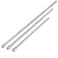 TOOLUXE 00216L 12 Drive Long Reach Extension Bar Set 3 Piece 18 24 30 Super Extended CrV Steel clear