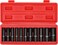 CASOMAN 11 Pieces 12Inch Drive Deep Impact Socket Set SAE 6Point 38Inch to 1Inch