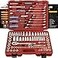 EPAuto Mechanics Tool Set Drive Socket Wrench Ratchets SAEMetric 122Piece
