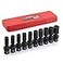 CASOMAN 10 PCS 38 Drive Deep Standard Universal Impact Socket Set 6 Point CRMO Metric1019mm