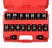 YIYITOOLS 17Pcs 12 Drive Shallow Impact Socket Set 824mm Metric Socket Set 6Point CRV Steel for Automotive Maintenance Repairs and DIY Projects