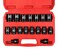 YIYITOOLS 17Pcs 12 Drive Shallow Impact Socket Set 824mm Metric Socket Set 6Point CRV Steel for Automotive Maintenance Repairs and DIY Projects