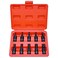 HPBBKD XZN Triple Square Spline Bit Socket Set Premium CrMo Steel 10Piece M4 M16 Set 38Inch Drive Enhanced Storage Case