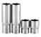 BRAZEN 916 Socket Four Pack 38 Drive 6pt MultiType