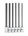 GEARWRENCH 6 Pc 38 Drive Long Length Hex Bit Socket Set Metric 82554