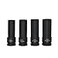 Astro Tools 78204 4Piece 12 Drive 12 Size Thin Wall Lug Nut Socket Set 175225mm