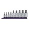 Mayhew Tools 16024 Triple Square Socket Bit Set Chrome Plated 9Piece