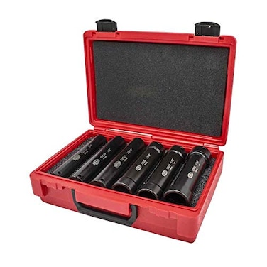 REED Mfg Extended Socket Set 6 Sizes EDSK6
