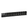 Capri Tools 38 in Drive SemiDeep Impact Sockets Set Metric 8 to 22 mm 15Piece
