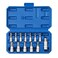 EMENTOL 13PCS Hex Bit Socket Set Metric CRV S2 Steel 14 38 and 12 Drive Bit Socket Tool Kit 2mm14mm Allen Bit Socket Kit
