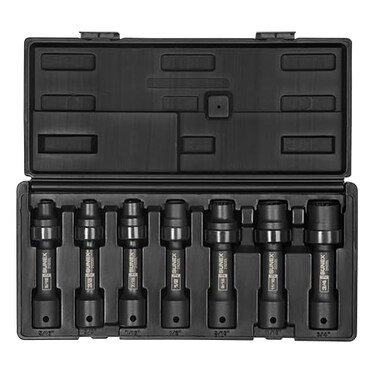SUNEX TOOLS 2696 12Inch Drive SAE 12Point Driveline Socket Set 7 Piece