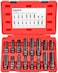 Neiko 02457A LugNut Key Set WheelLock Removal Tool Kit for Aftermarket and Factory Wheel Tire Keys SAE and Metric Lug Sockets 16 Pieces