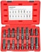 Neiko 02457A LugNut Key Set WheelLock Removal Tool Kit for Aftermarket and Factory Wheel Tire Keys SAE and Metric Lug Sockets 16 Pieces