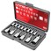 CARBYNE 14Piece Torx Bit Socket Set T8 to T60 S2 Steel Bits CrV Sockets 14 in 38 in and 12 in Drive Durable Storage Case Genuine Licensed Torx
