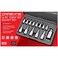 CARBYNE 14Piece Torx Bit Socket Set T8 to T60 S2 Steel Bits CrV Sockets 14 in 38 in and 12 in Drive Durable Storage Case Genuine Licensed Torx