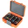 Klein Tools 66040 2in1 Impact Socket Set 5Piece Tool Set with 12Point Deep Sockets with 12Inch Drive Includes Tool Case