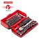 CRAFTSMAN VSERIES Socket Set with 80tooth Low Profile Ratchet 38 Piece Shallow MM 14 Inch Drive CMMT45751V