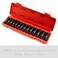 WIILDIS 14 Pieces 38Inch Drive Deep Impact Socket Set 7mm to 21mm CRV Metric 6Point 14 Pieces 38 Dr Socket