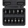 AIRTOON 38 Drive Pipe Plug Socket Set 11Piece SAE CRMO Tapered Male Square Drive Chamfered Female Square Drive
