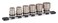 TONE Impact Socket Set 6Point with Socket Holder HNV406S 12 Inch Drive 6Piece