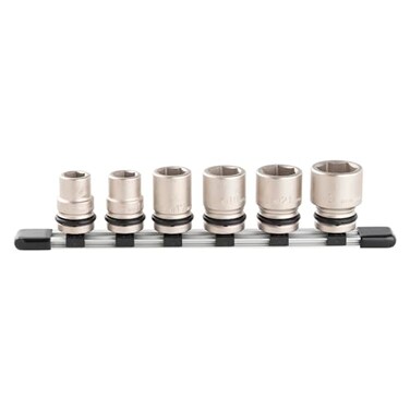 TONE Impact Socket Set 6Point with Socket Holder HNV406S 12 Inch Drive 6Piece