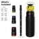 Klein Tools 32910RCHT Impact Driver 7in1 SAE Impact Socket Set with Ratcheting Handle Flip Socket with 14 516 38 716 12 and 916Inch Nut Driver Sizes and 14Inch Bit Holder