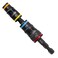 Klein Tools 32932M 4in1 Metric Impact Socket Set 2 Flip Sockets with 4 Metric Hex Sizes 7 mm 8 mm 10 mm 12 mm Impact Rated 312Inch Shaft