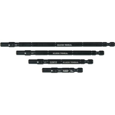 Klein Tools 32944 Flip Socket Replacement Hex Shafts for Klein Flip Sockets 2Inch to 612Inch 4Pack
