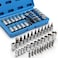 DISEN 34Piece 38 Drive Torx Star Bit sockets CRV ESocket Set E420 T1060 Tamper Proof Set TT10TT55 516F to 38M adapter with Storage CaseS2 Steel Ideal for CarTrucksHome Improvement