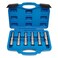 JEUCLEL 6PCS 38 Glow Plug Socket Set Universal Joint 816mm 6 Point Glow Plug Removal Tool for Removal and Replacement of Glow Plugs