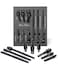 Bates Choice Bates Impact Socket Adapter Set 9 pcs Rotatable Socket Adapter 12 14 38 14 Hex Shank Impact Adapter Set Impact Swivel Socket Set Drill Socket Adapter Impact Driver Socket Adapter