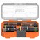 Klein Tools 653QS KNECT Quad Socket 12 Sizes in 3 Sockets 4in1 Color Coded SAE Impact Rated HeavyDuty 14 and 38Inch Drive 312 and 612Inch Shaft