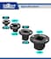 LABEAR 4PCS Low Profile Impact Socket Adapter Set Drive Reducer Ratchet Adapter 1 to 34 34 to 12 12 to 38 38 to 14 Chrome Molybdenum Steel Magnetic Retention 4PCS