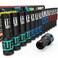 KIRXST 14Piece 12 Drive Impact Socket Set 1024mm Thicker Deep Sockets with Storage Case and 12 to 14 Impact Wrench Adapter Metric 6 Point Socket Set for Automotive and Home