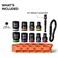 Klein Tools 33809 GrabAndGo Impact Socket Set SAE 10Piece Set with Sleeve Carabiner and 38Inch Drive ColorCoded 14 516 38 716 12 916 58 1116 and 34Inch Sockets