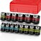 Aiourx 14 Piece 12 Drive Impact Socket Set 11 mm32 mm Shallow Socket Metric 6 Point CRV Automotive Maintenance Machinery Manufacturing