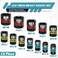 Aiourx 12 Piece 38 Drive Impact Socket Set 516 1 Shallow Socket SAE 6 Point CRV Automotive Motorcycle and Bicycle Maintenance Machinery Manufacturing