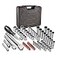 Powerbuilt 642452 80 Piece 14inch and 38inch Drive Mechanics Tool Set with SAE and Metric Socket Set 72 Tooth SealHead Ratchet Automotive Tool Kit including Case
