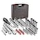Powerbuilt 642452 80 Piece 14inch and 38inch Drive Mechanics Tool Set with SAE and Metric Socket Set 72 Tooth SealHead Ratchet Automotive Tool Kit including Case