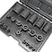 DPTOOL External Torx Plus Socket Set 6 Point EP Socket EP4 EP5 EP6 EP7 EP8 EP10 EP11 EP12 EP14 EP16 EP18 EP20 EP22 EP24 EP26 EP28 EP30 EP32 with 12 38 14 Dr ETorx Plus Sockets 19pc