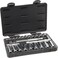 GEARWRENCH 24 Pc 38 Drive 6 12 Pt Mechanics Tool Set Standard Deep Metric 80559