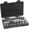 GEARWRENCH 24 Pc 38 Drive 6 12 Pt Mechanics Tool Set Standard Deep Metric 80559