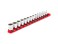 TEKTON 14 Inch Drive Shallow 12Point Socket Set with Rail 14Piece 415 mm SHD90112